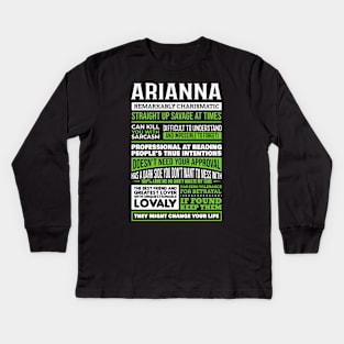 Arianna Kids Long Sleeve T-Shirt